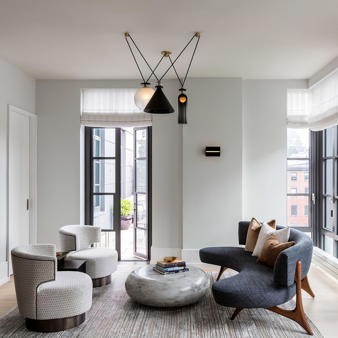 Cuzon Geometric Pendant Light