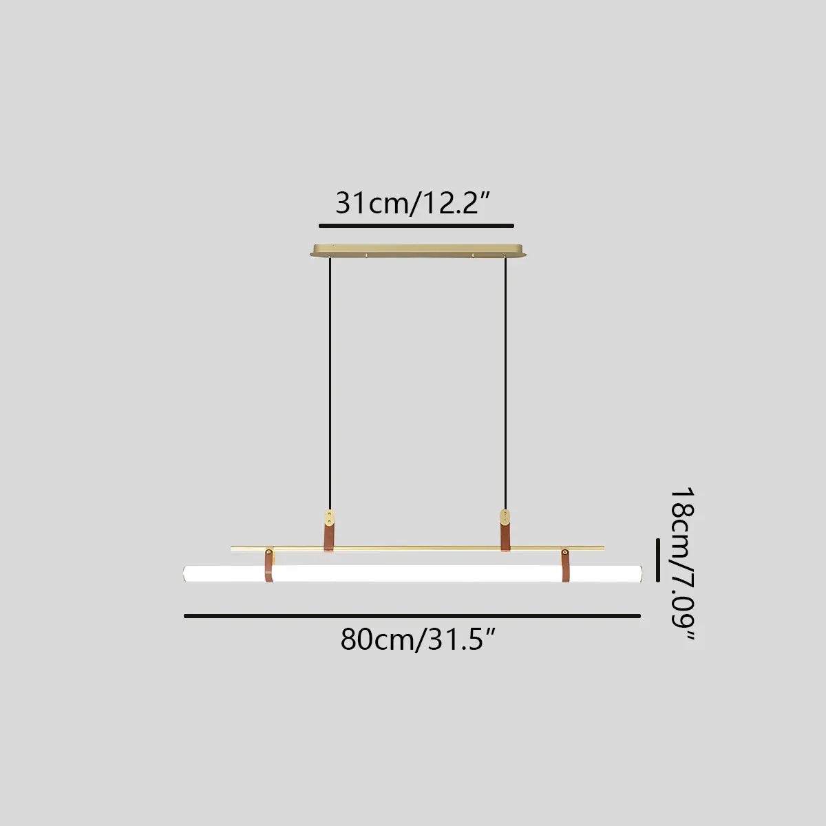 Lesolis Linear Pendant Light
