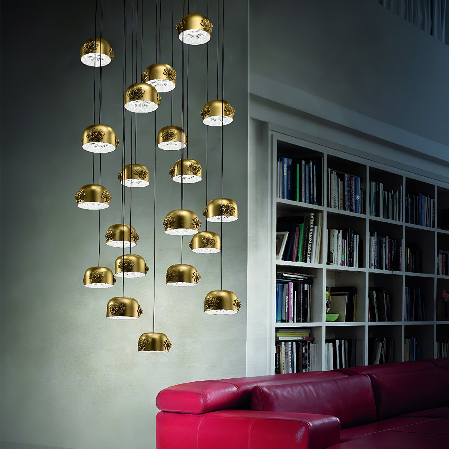 Vea Gold Pendant Light
