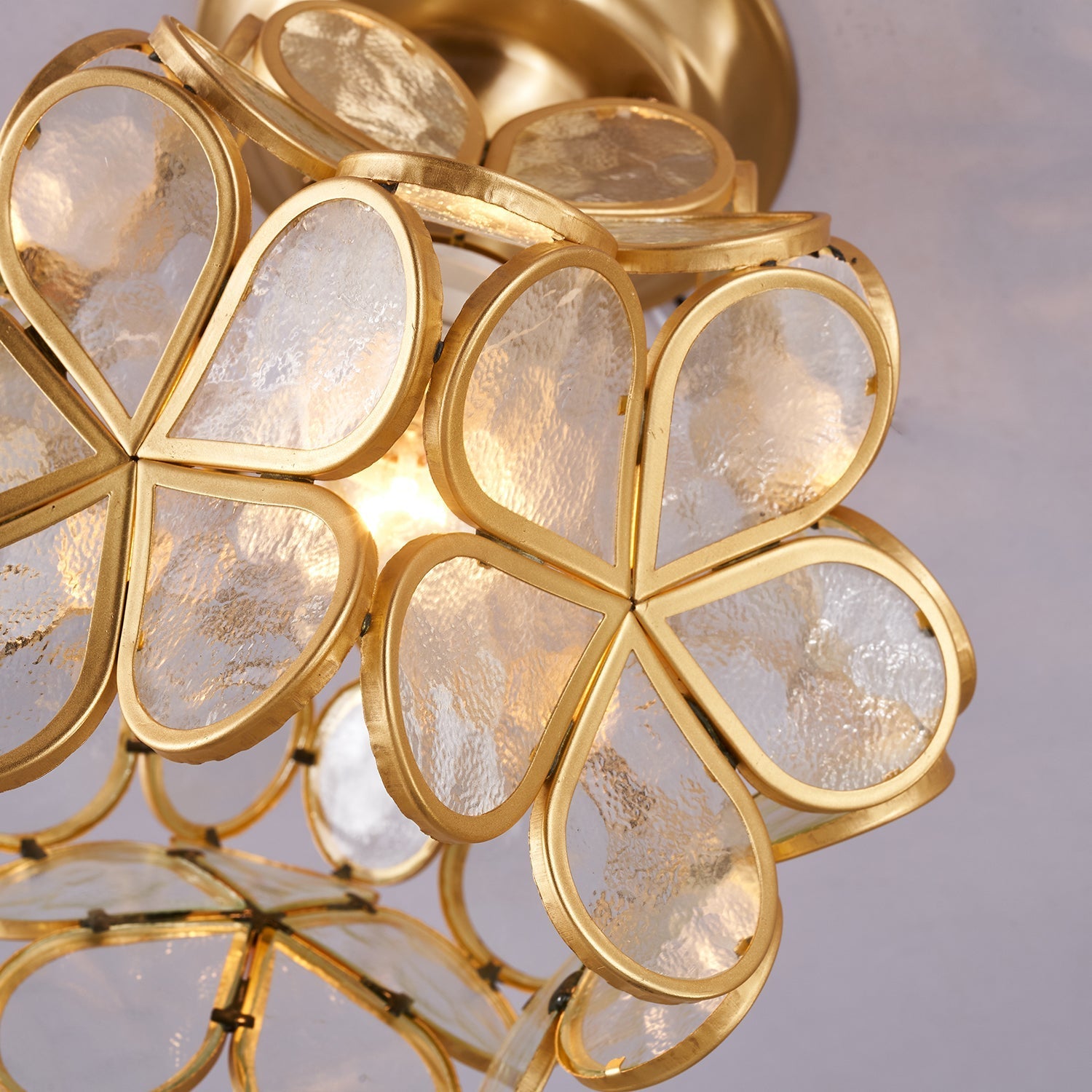 Floyem Gold Accent Ceiling Light