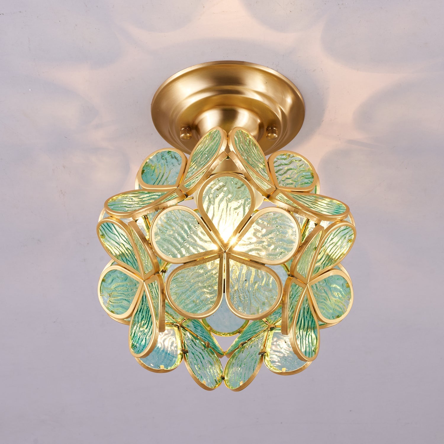 Floyem Gold Accent Ceiling Light