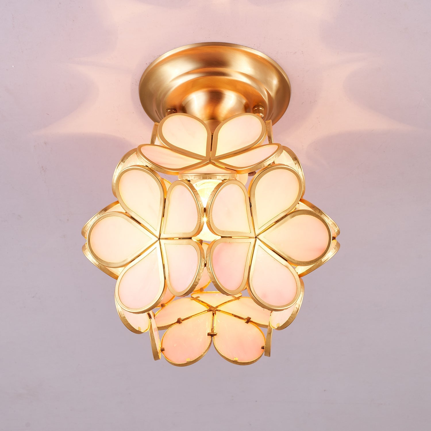 Floyem Gold Accent Ceiling Light