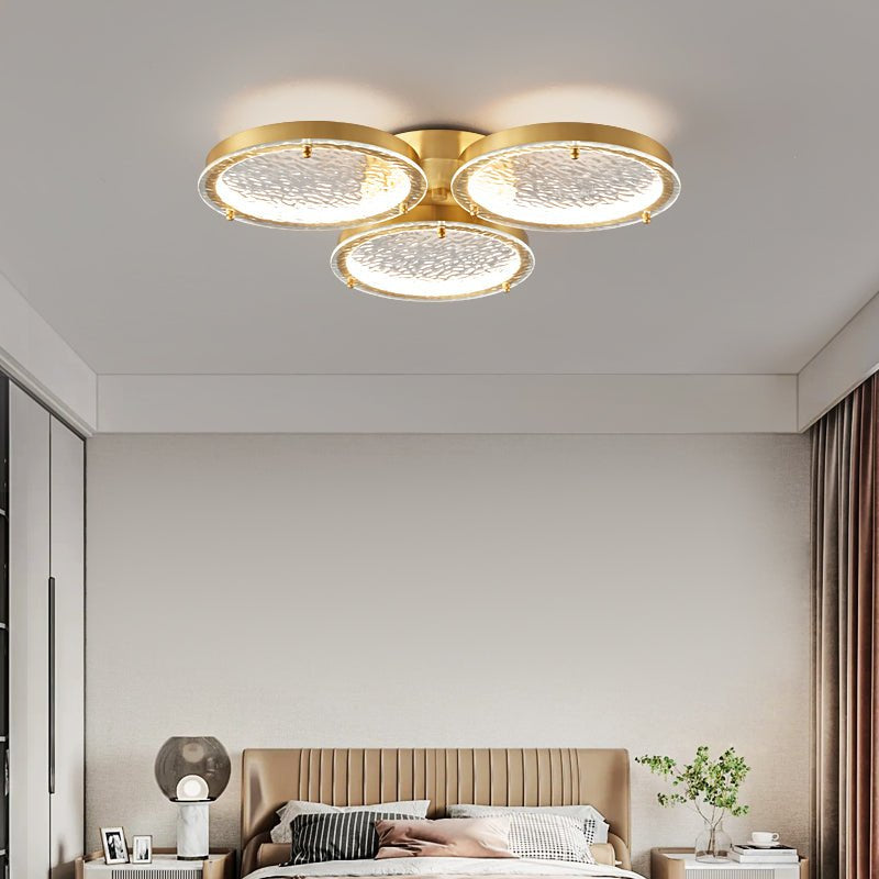 Cloa Golden Ring Design Ceiling Light