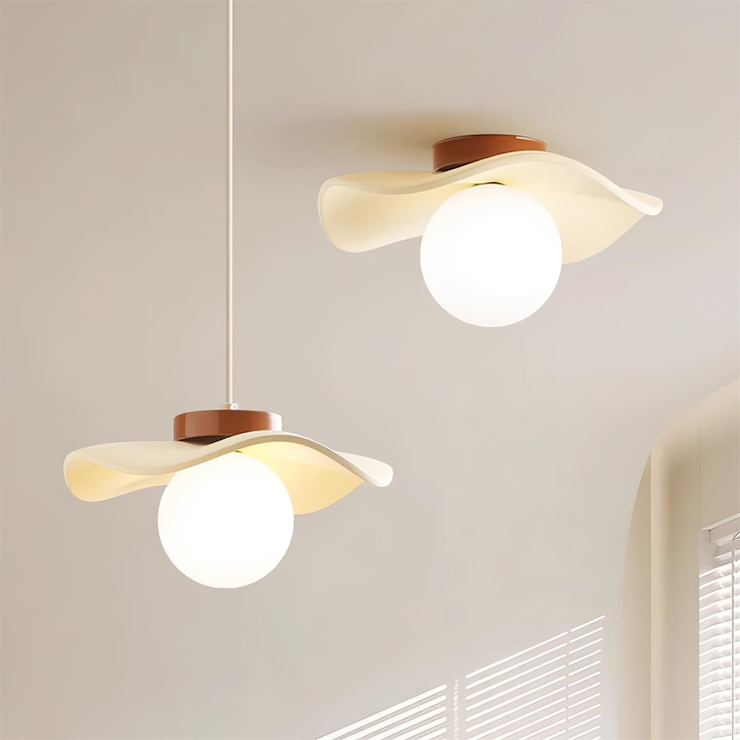 Taliz Leaf Ceiling Light