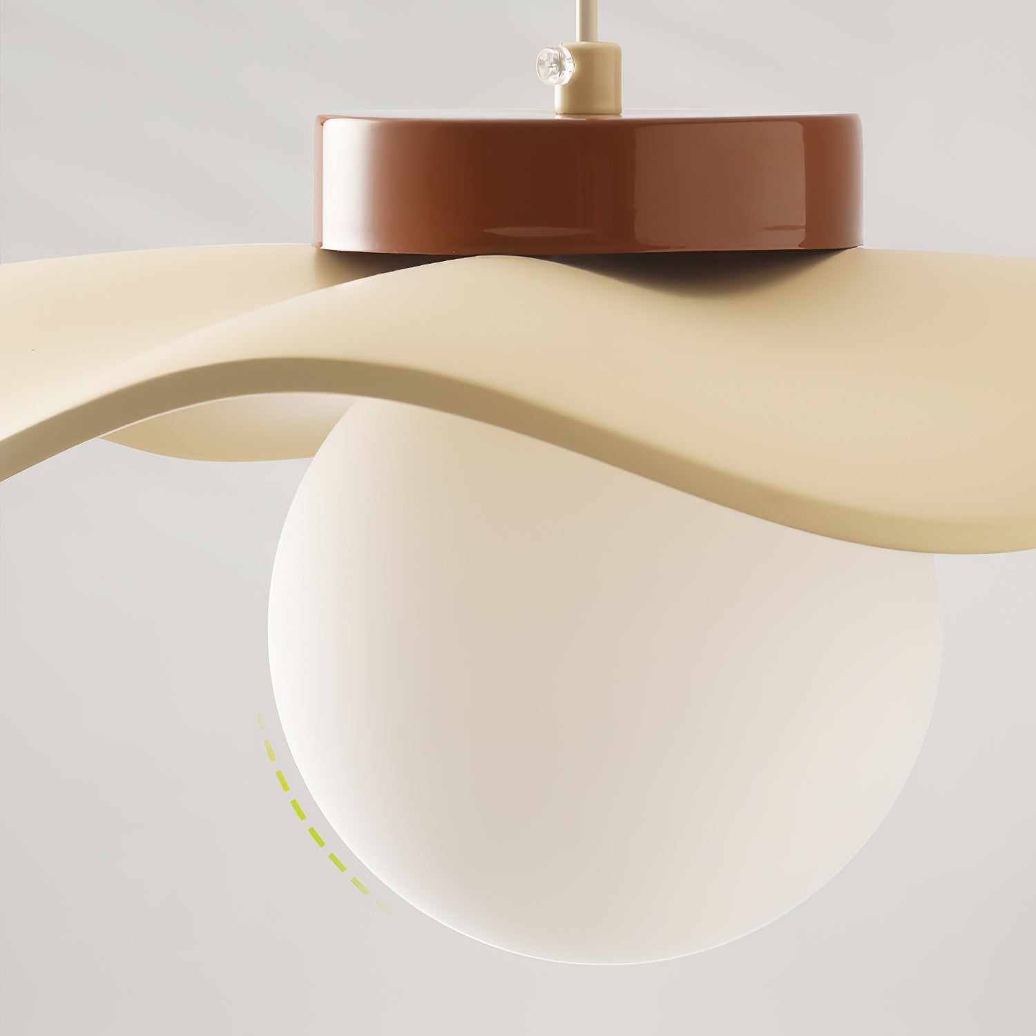 Taliz Leaf Pendant Light