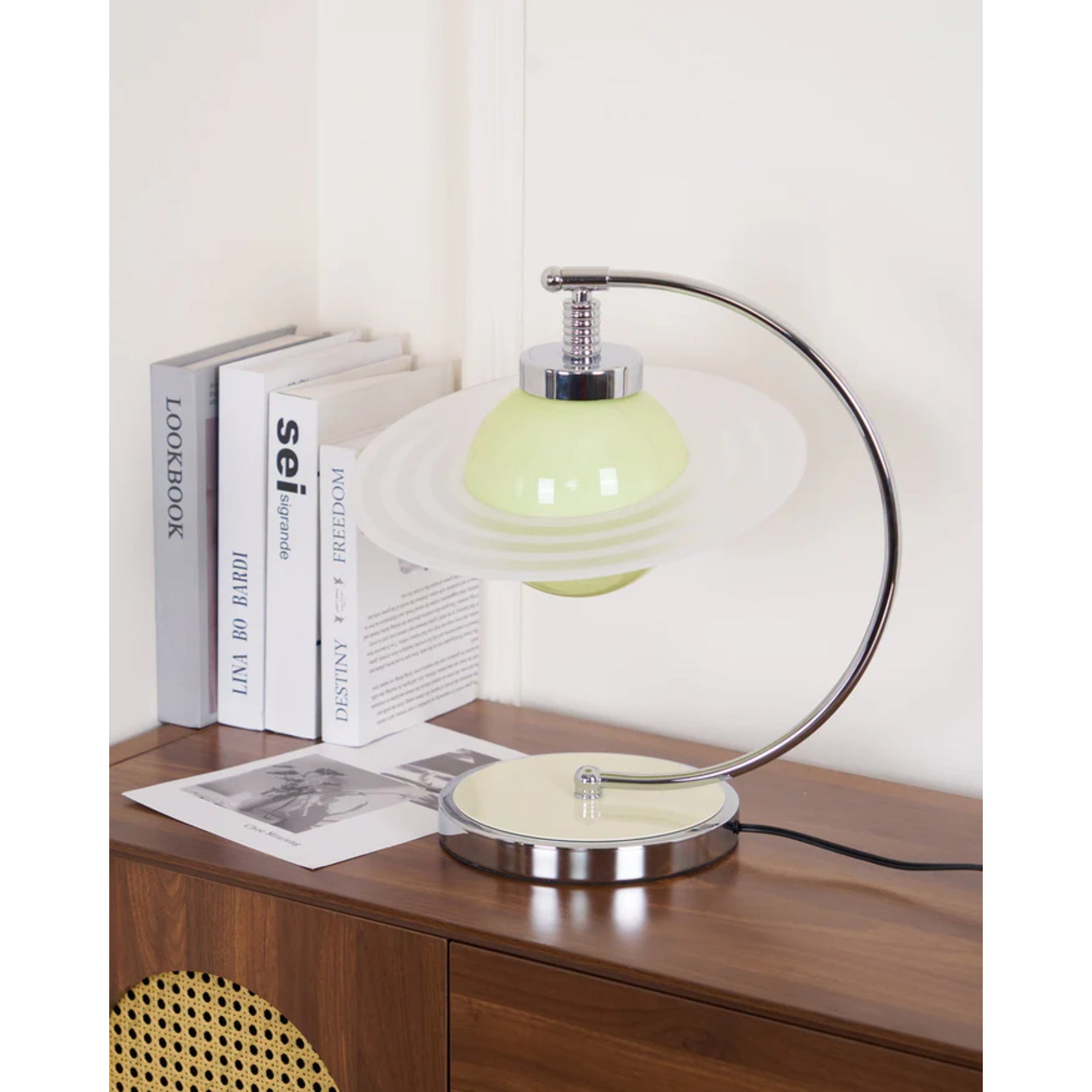 Arco Green Planet Table Lamp