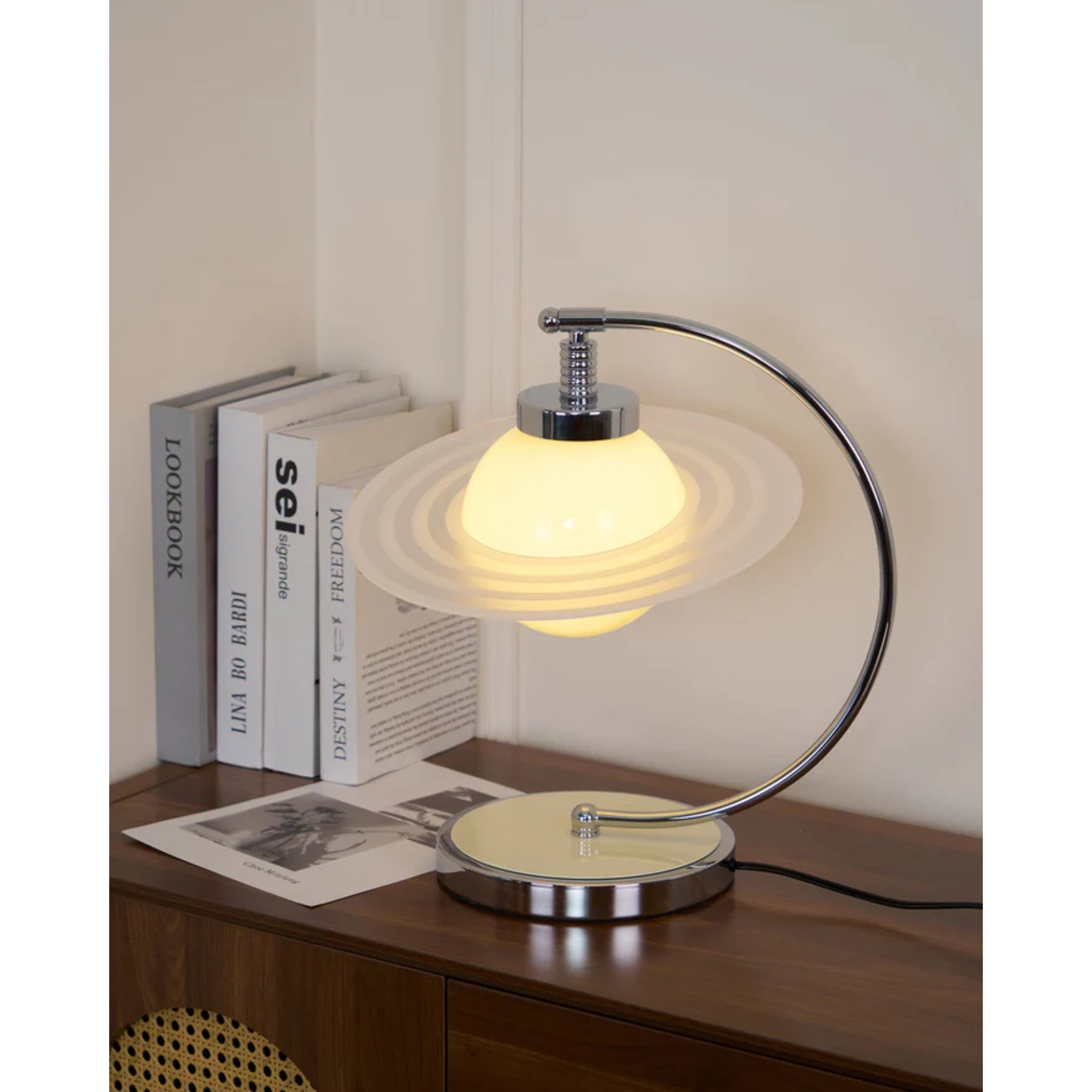 Arco Green Planet Table Lamp
