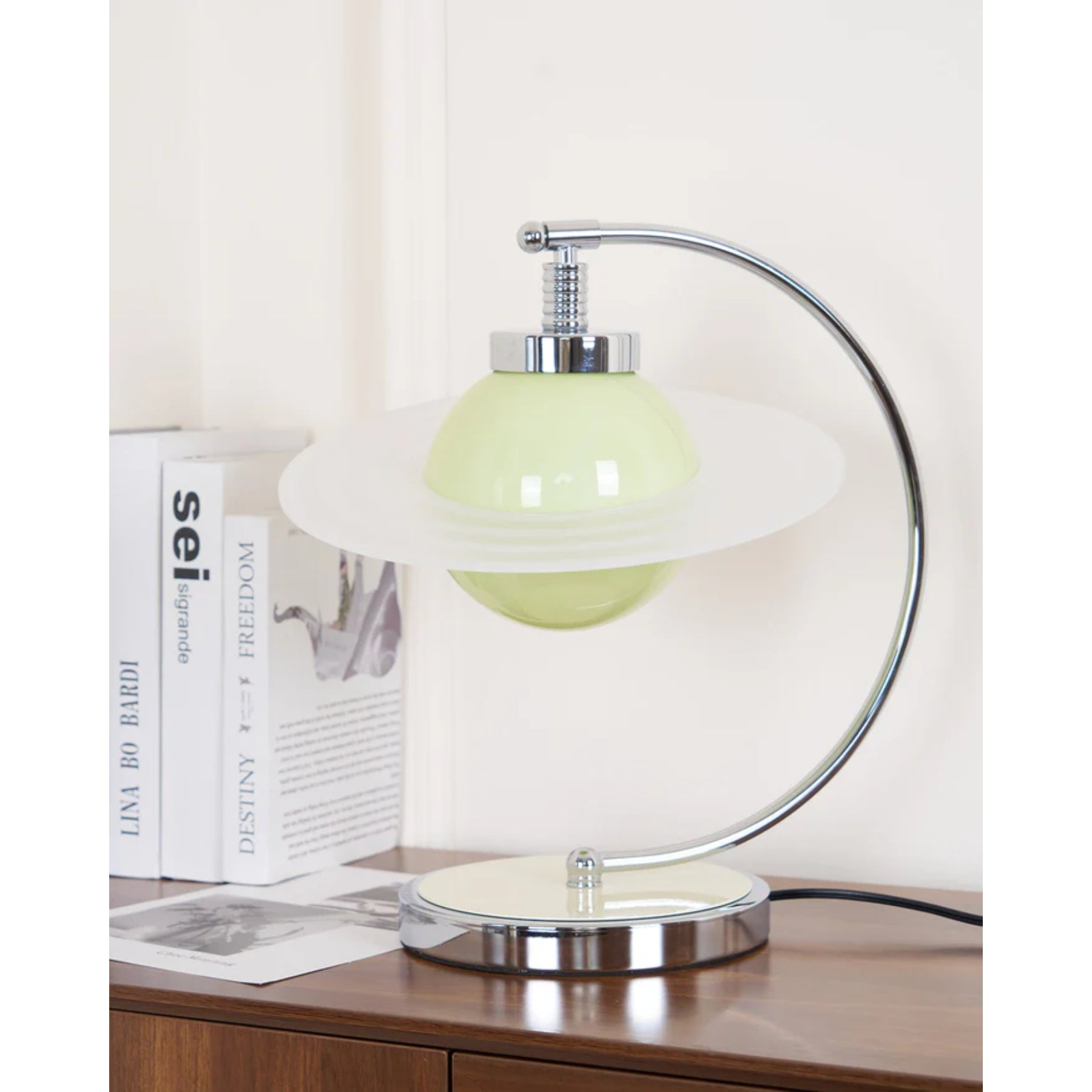 Arco Green Planet Table Lamp