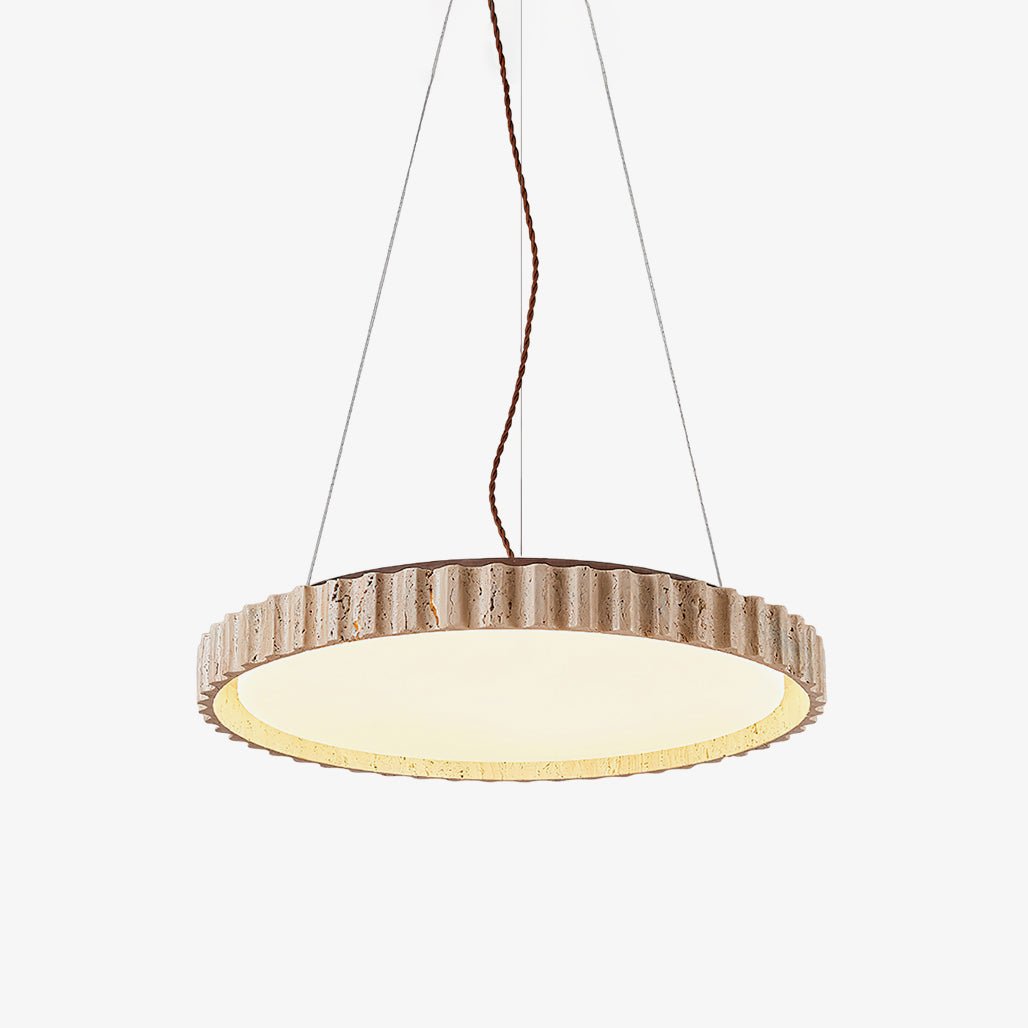 Zenmesca Natural Stone Pendant Light