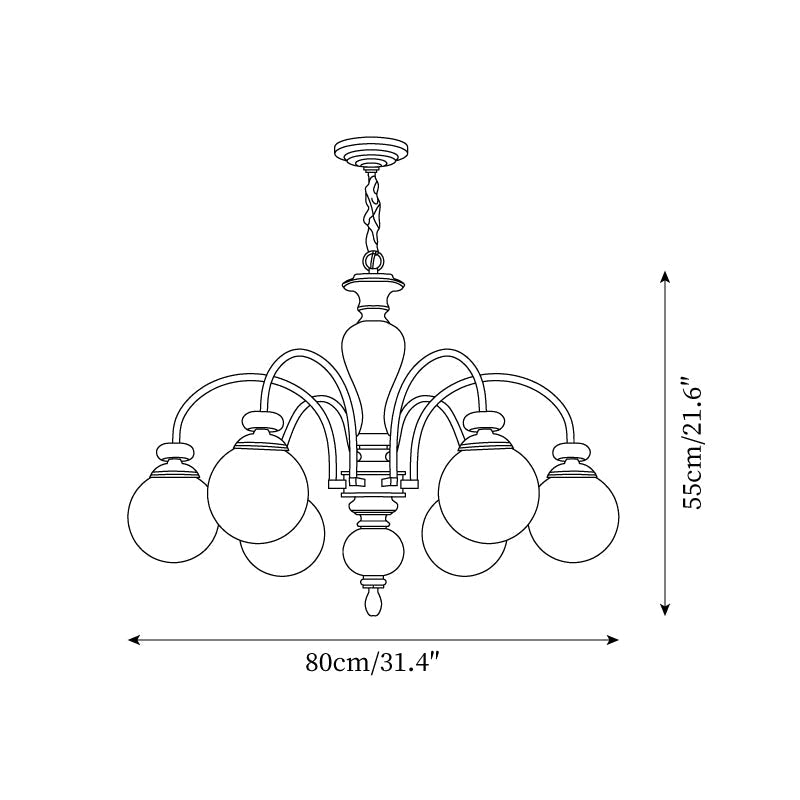 Zorento Chandelier