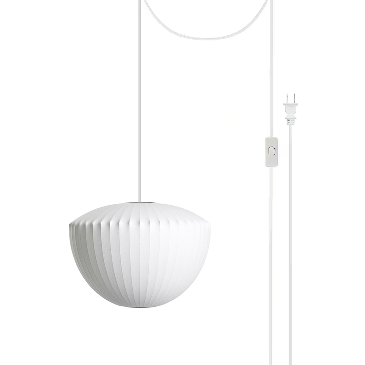 Paxa Bubble Plug In Pendant Light