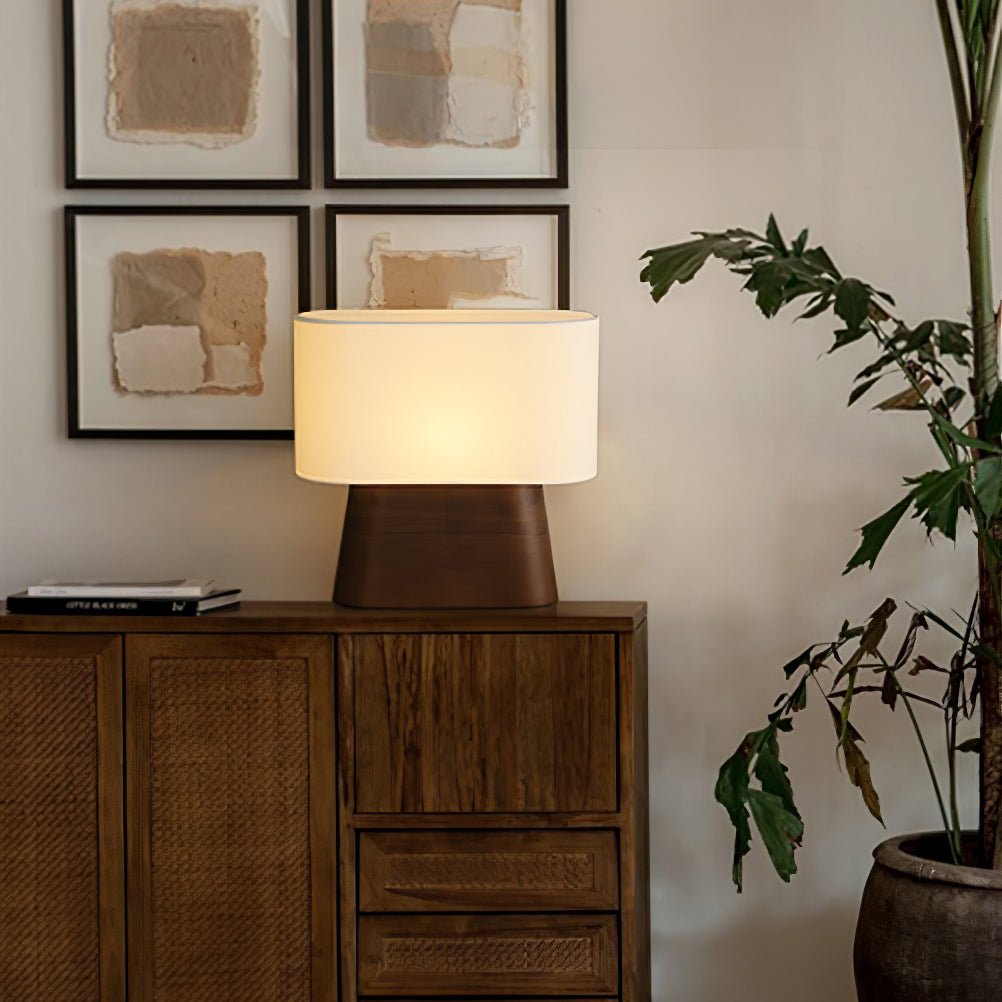 Mohaty Wooden Table Lamp