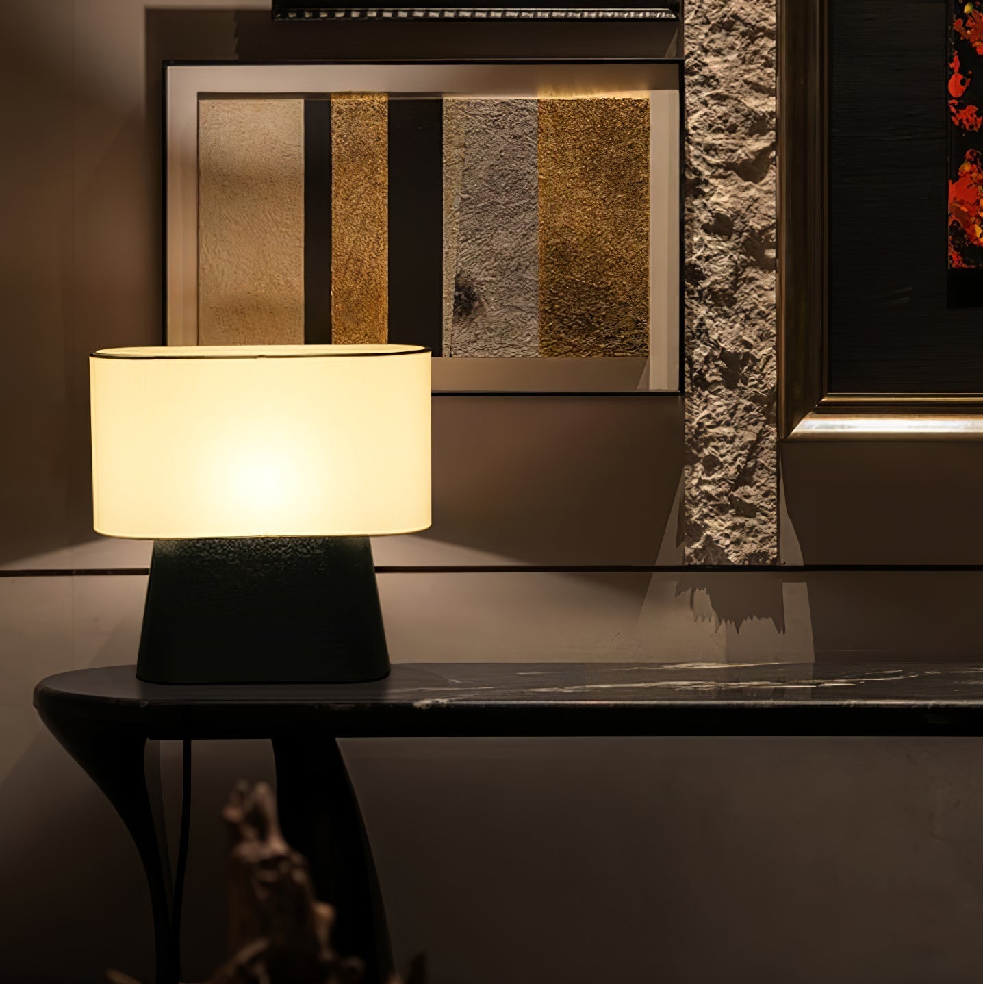Mohaty Wooden Table Lamp