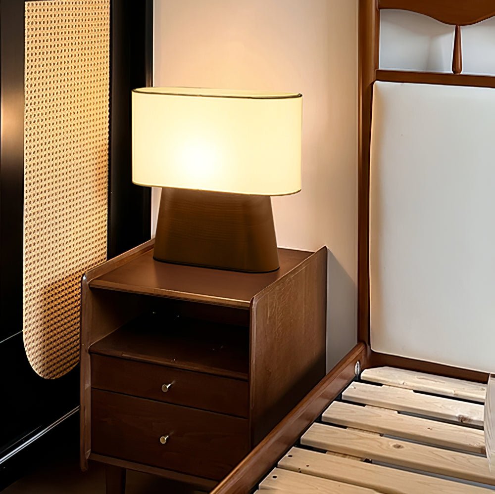 Mohaty Wooden Table Lamp