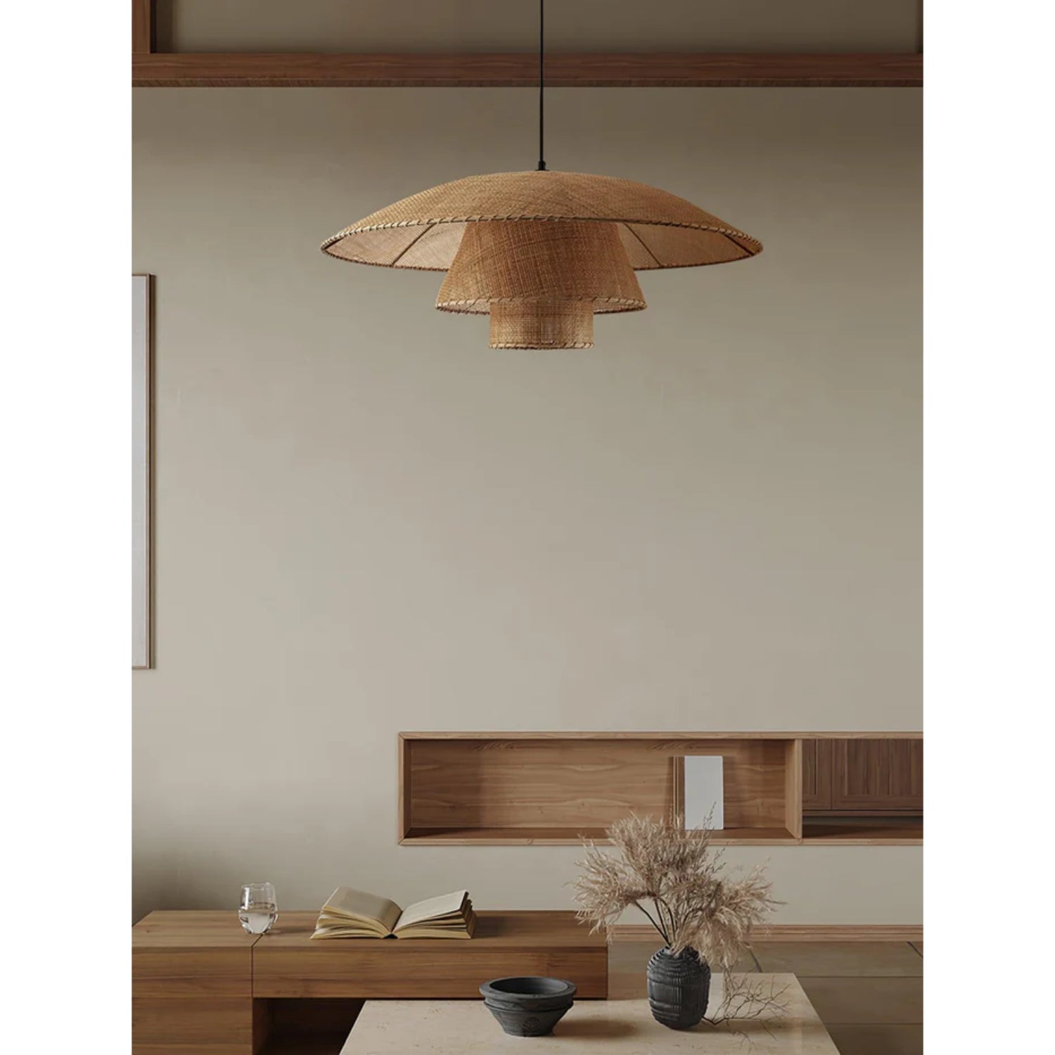 Hataze Japandi Style Pendant Light