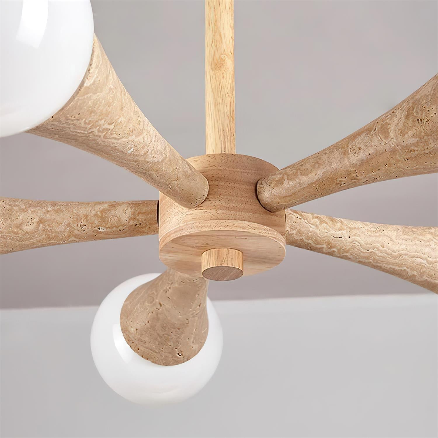 Heldeza Natural Stone Ceiling Light