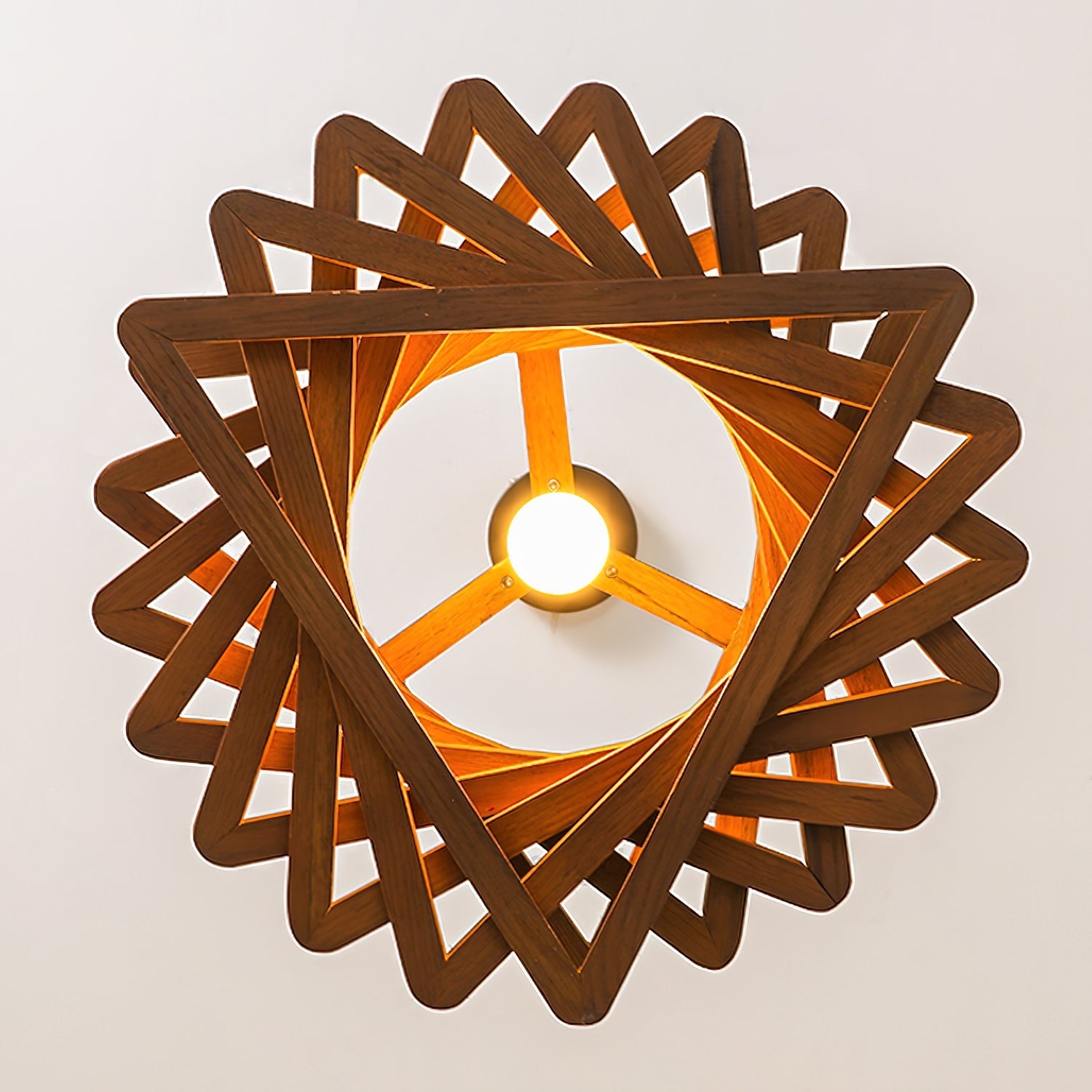 Holezan Wooden Pendant Light