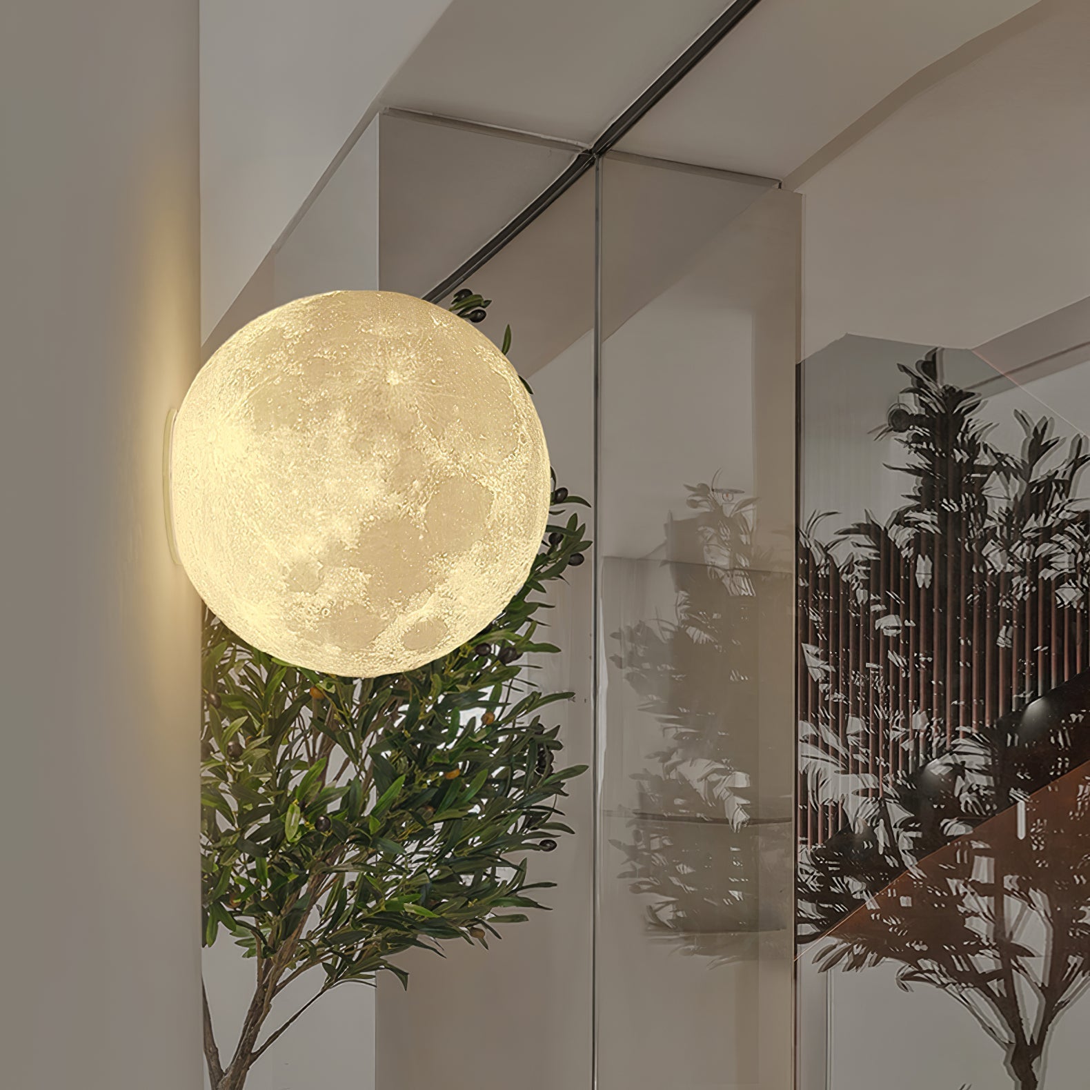 Tralvik Moon Design Wall Light