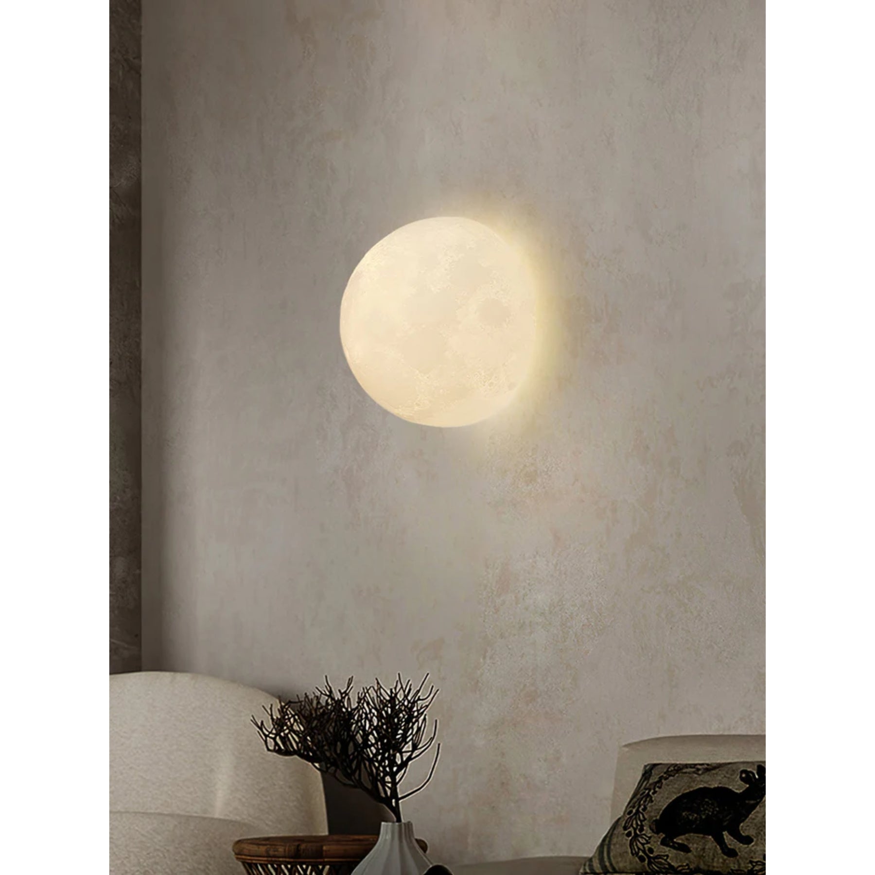 Tralvik Moon Design Wall Light