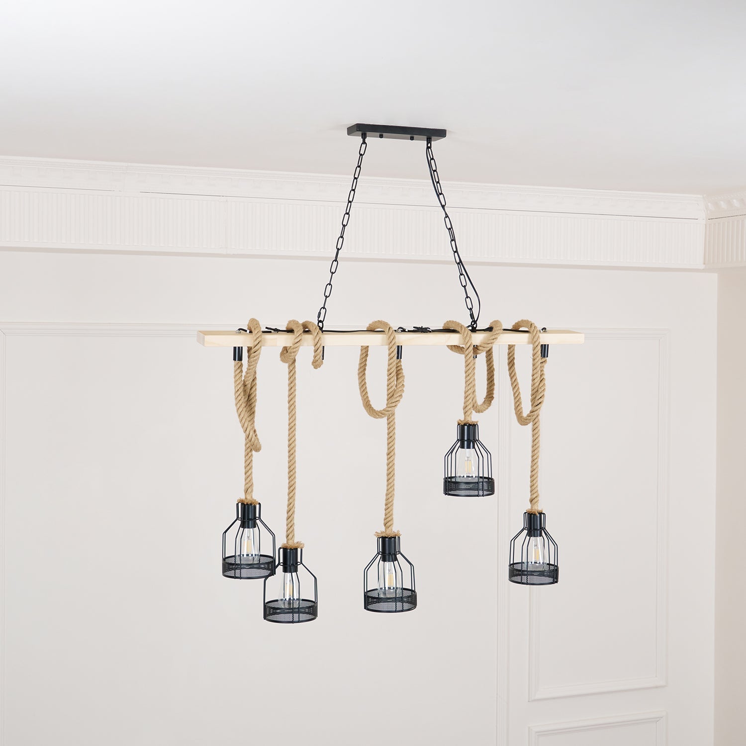 Elesno Rope Pendant Light