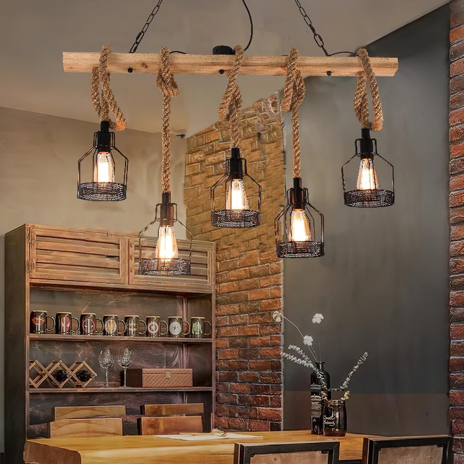Elesno Rope Pendant Light
