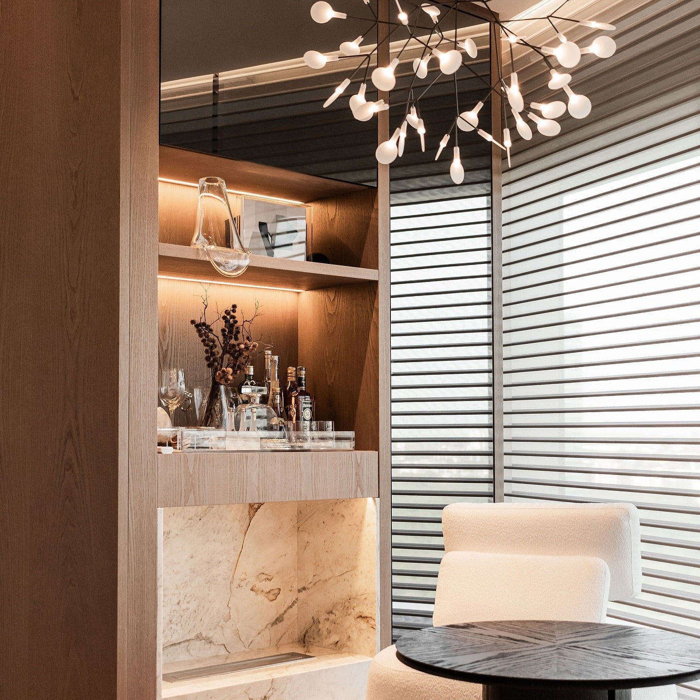 Merrline Sculptural Chandelier
