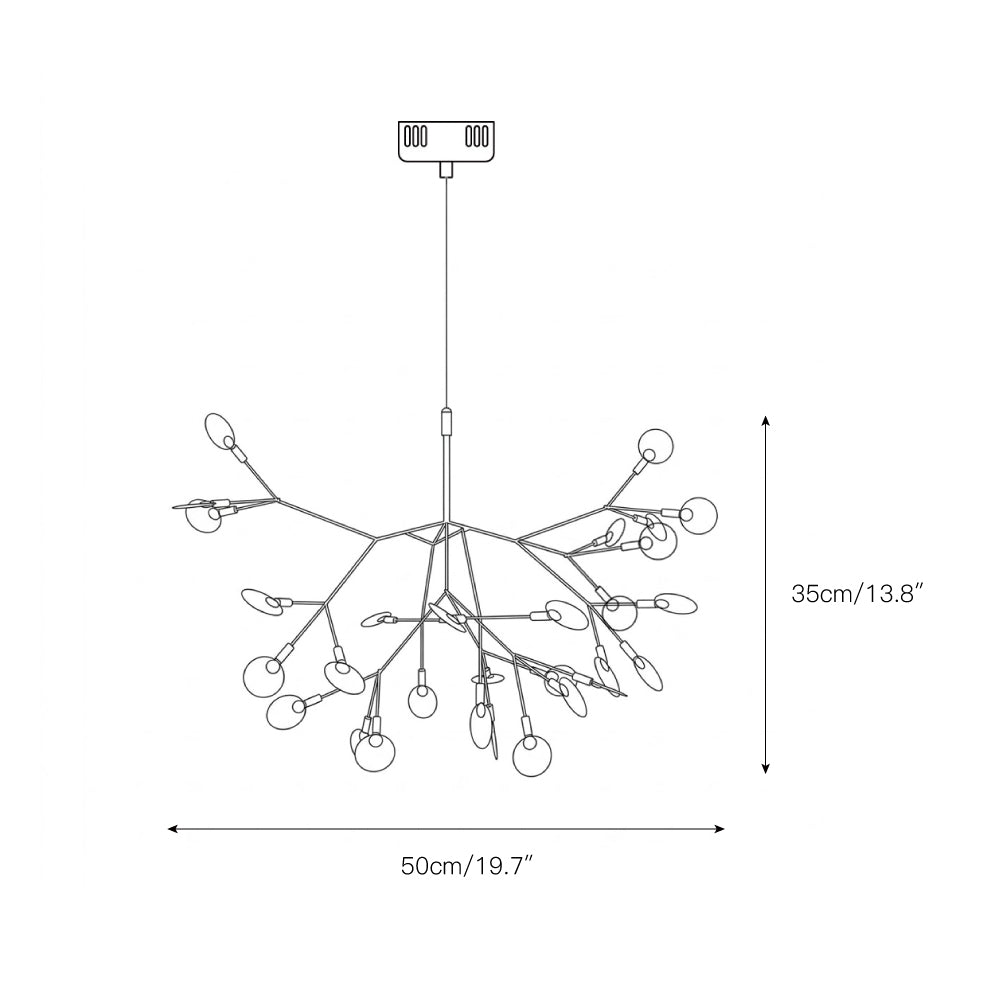Merrline Sculptural Chandelier