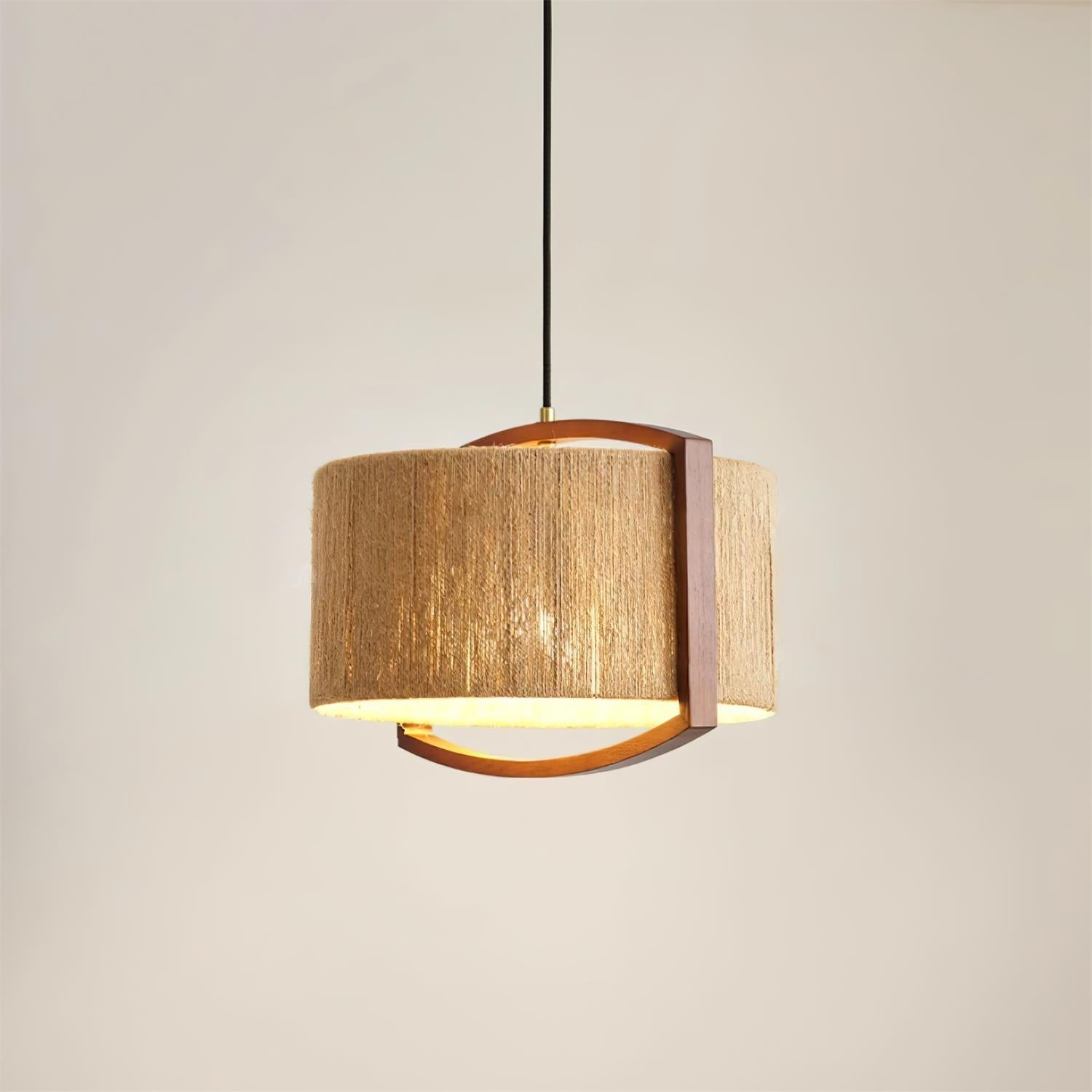 Hallon Japandi Style Pendant Light