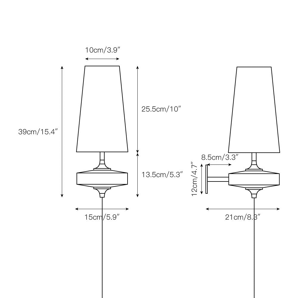 Ivyel Cone Wall Light