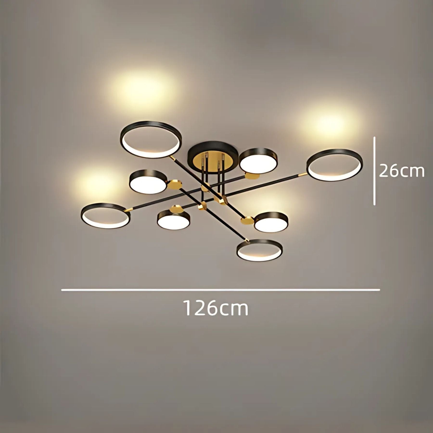 Zilzeno Ringdesign Ceiling Light