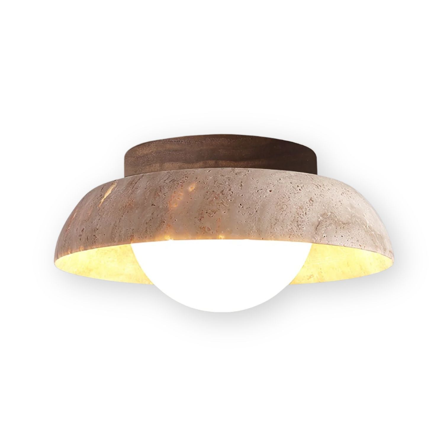 Calmesco Natural Stone Ceiling Light