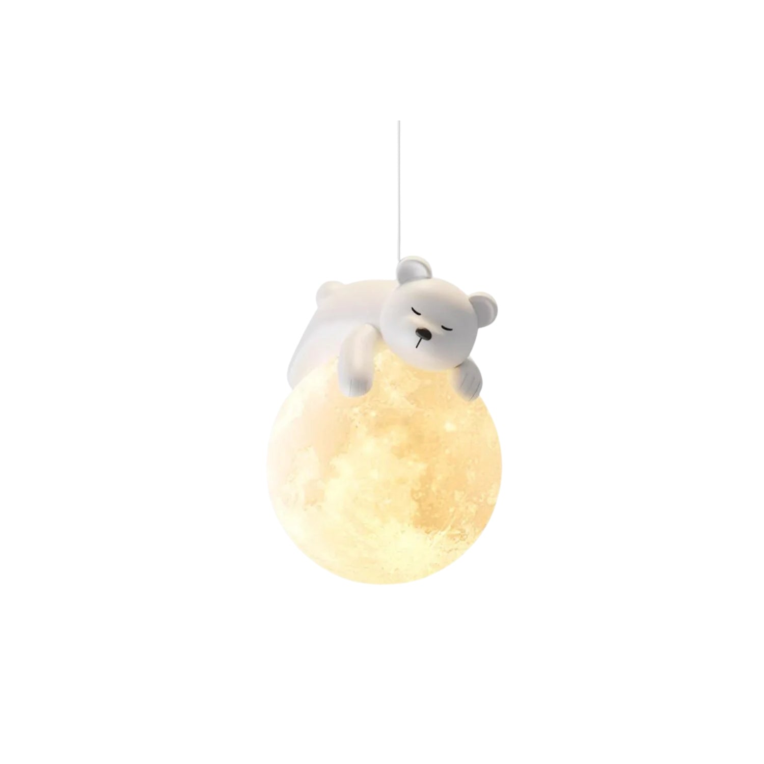 Reclining Panda Pendant Light