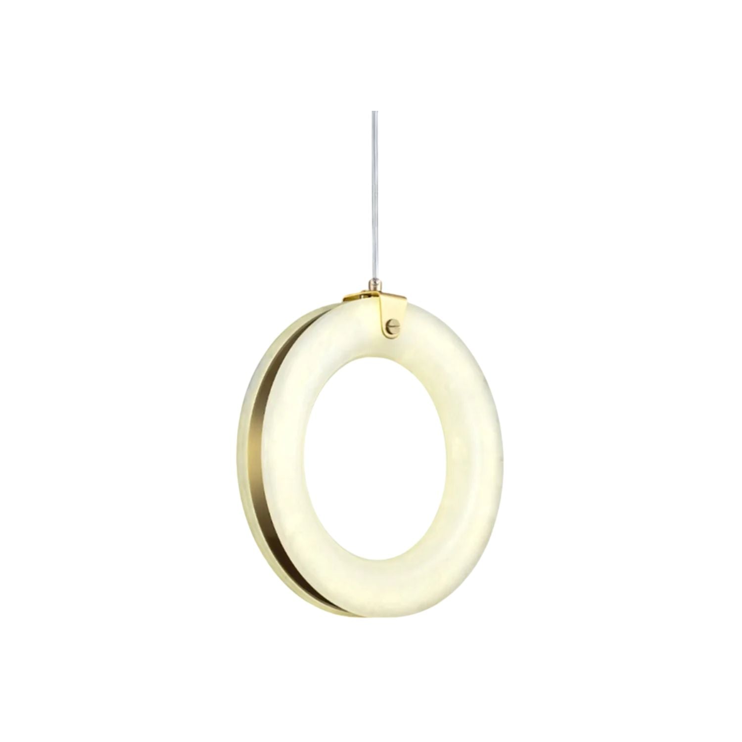 Lenba Alabaster Ring Pendant Light