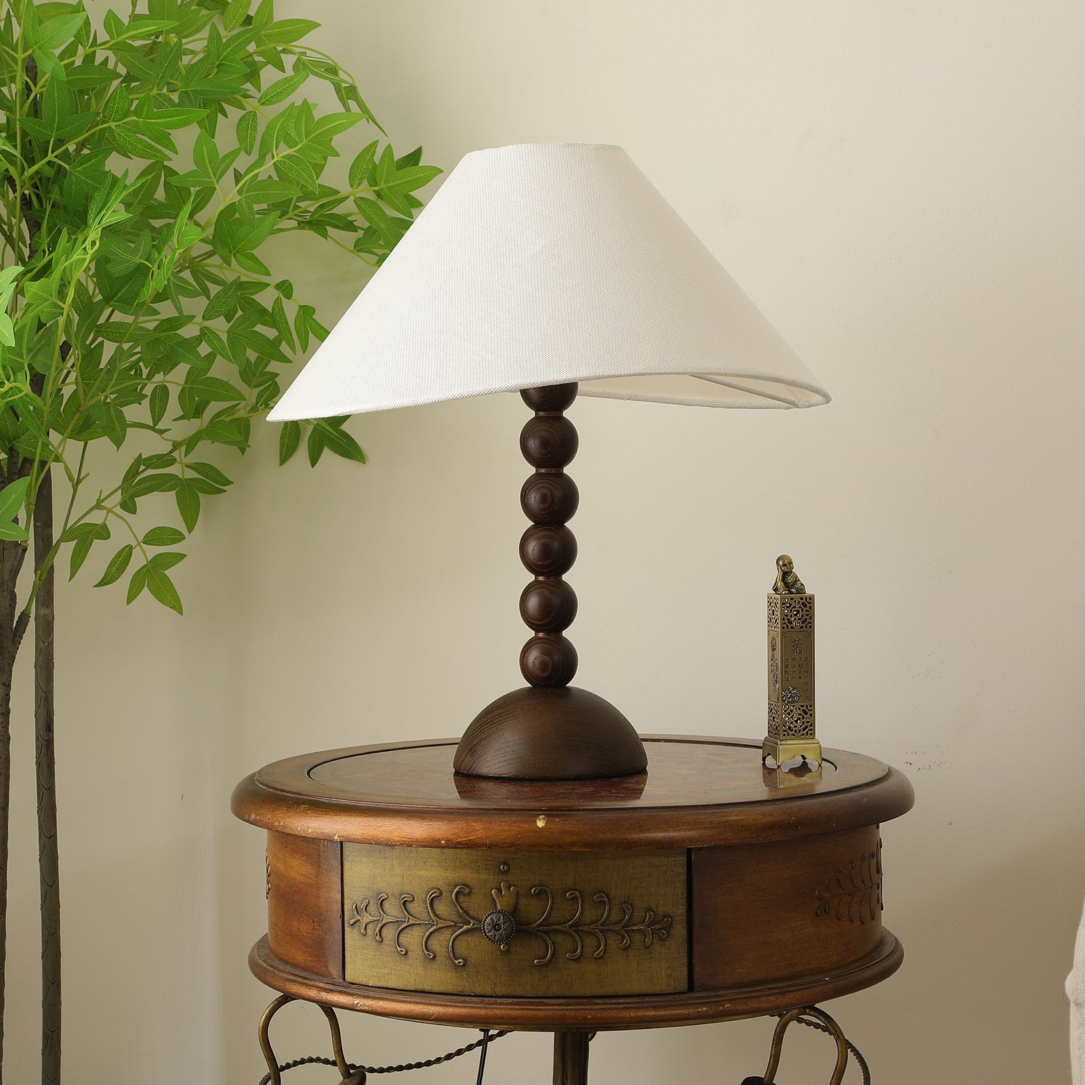 Logena Wooden Table Lamp