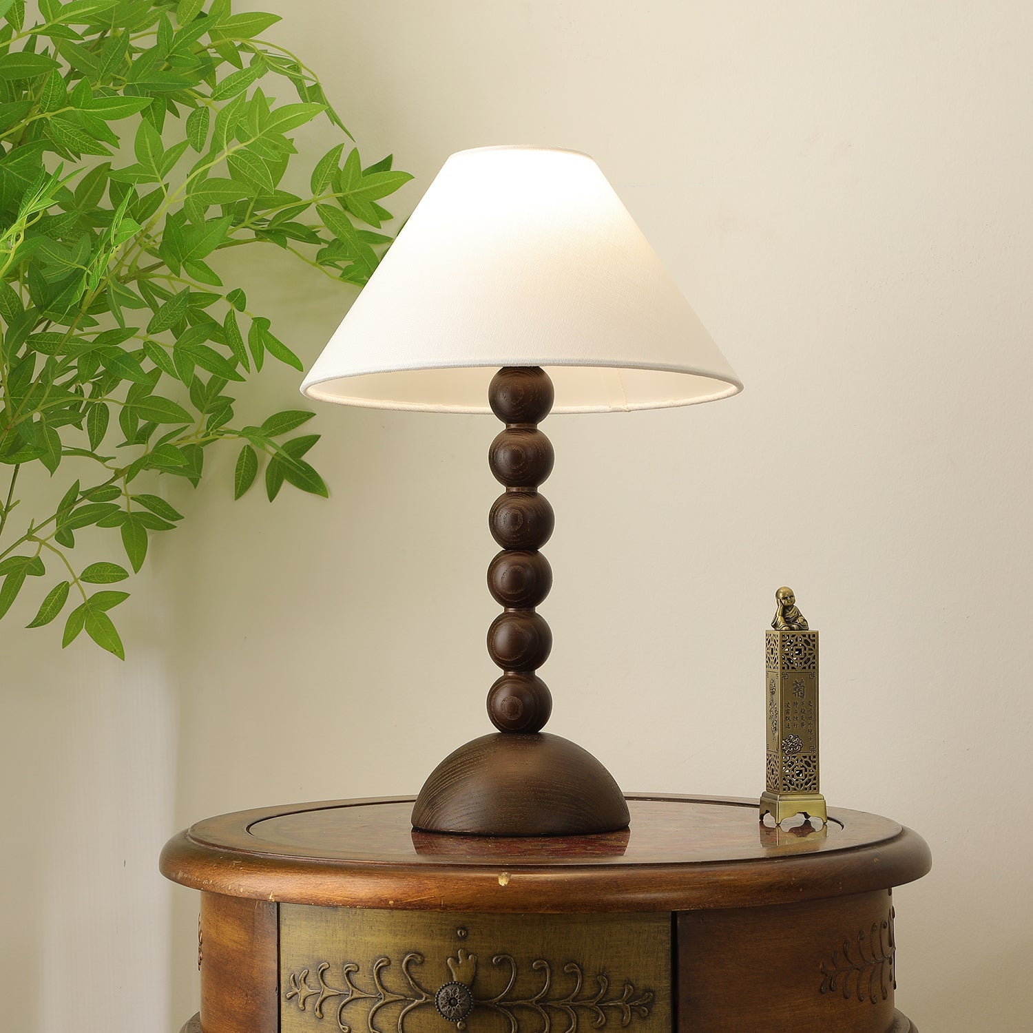 Logena Wooden Table Lamp