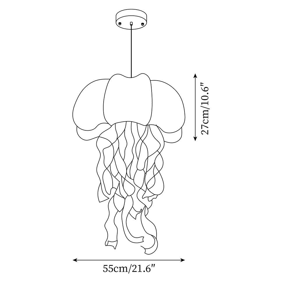 Luneno Jellyfish Pendant Light
