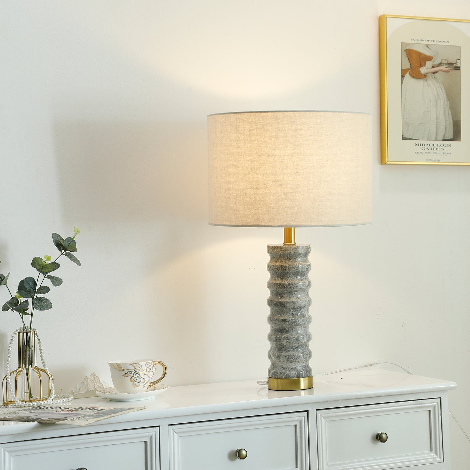 Lovienta Marble Table Lamp