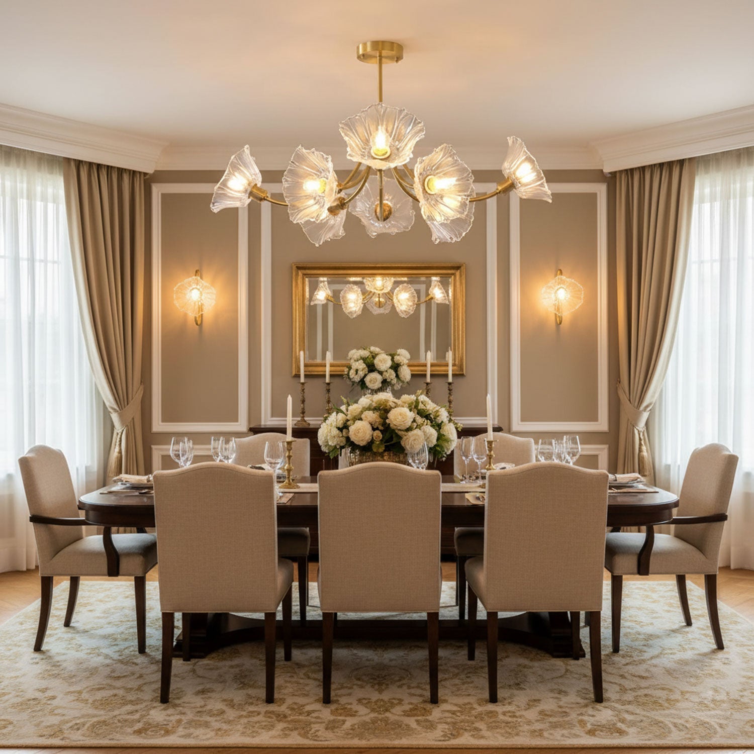 Lenzyn Flowers Pendant Light