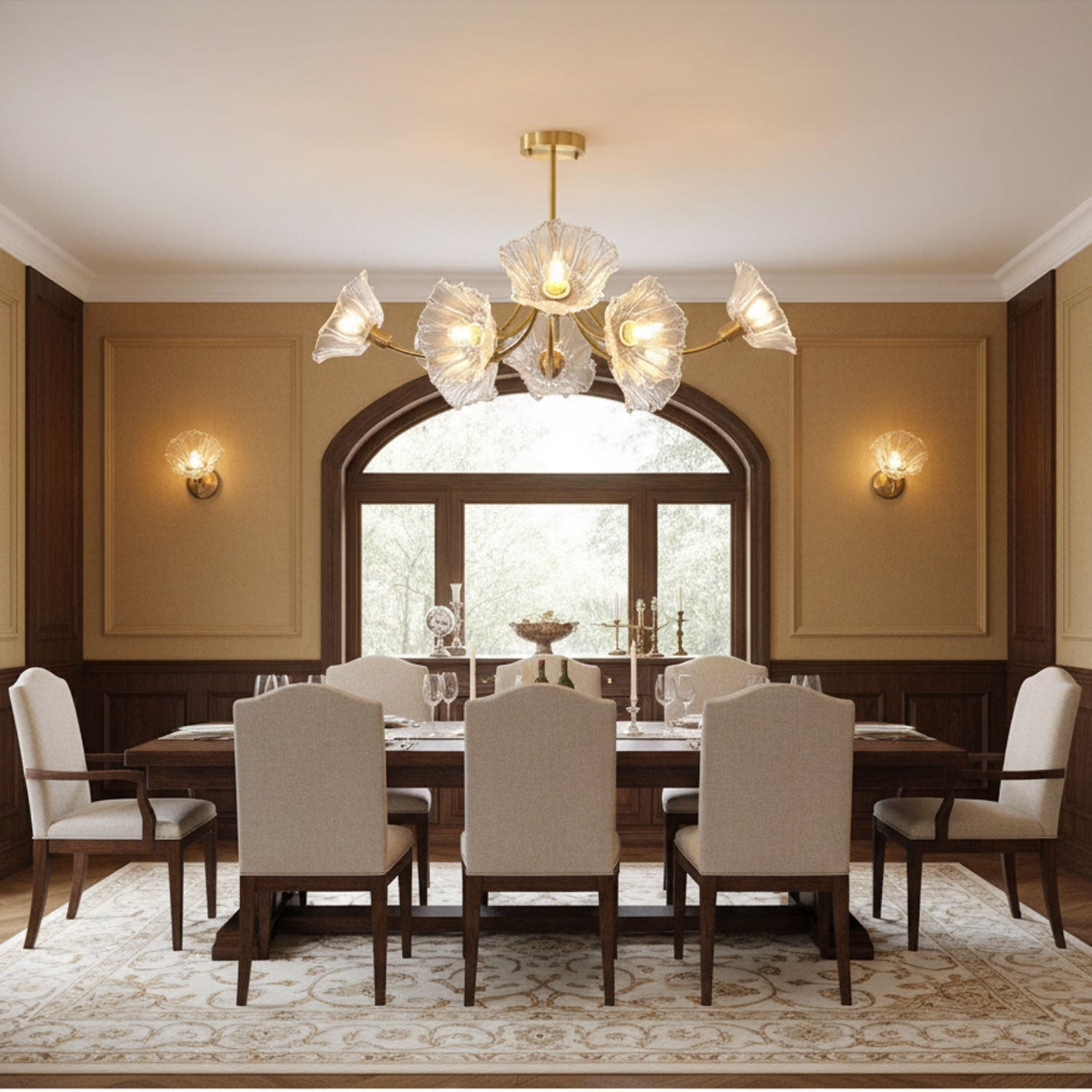 Lenzyn Flowers Pendant Light
