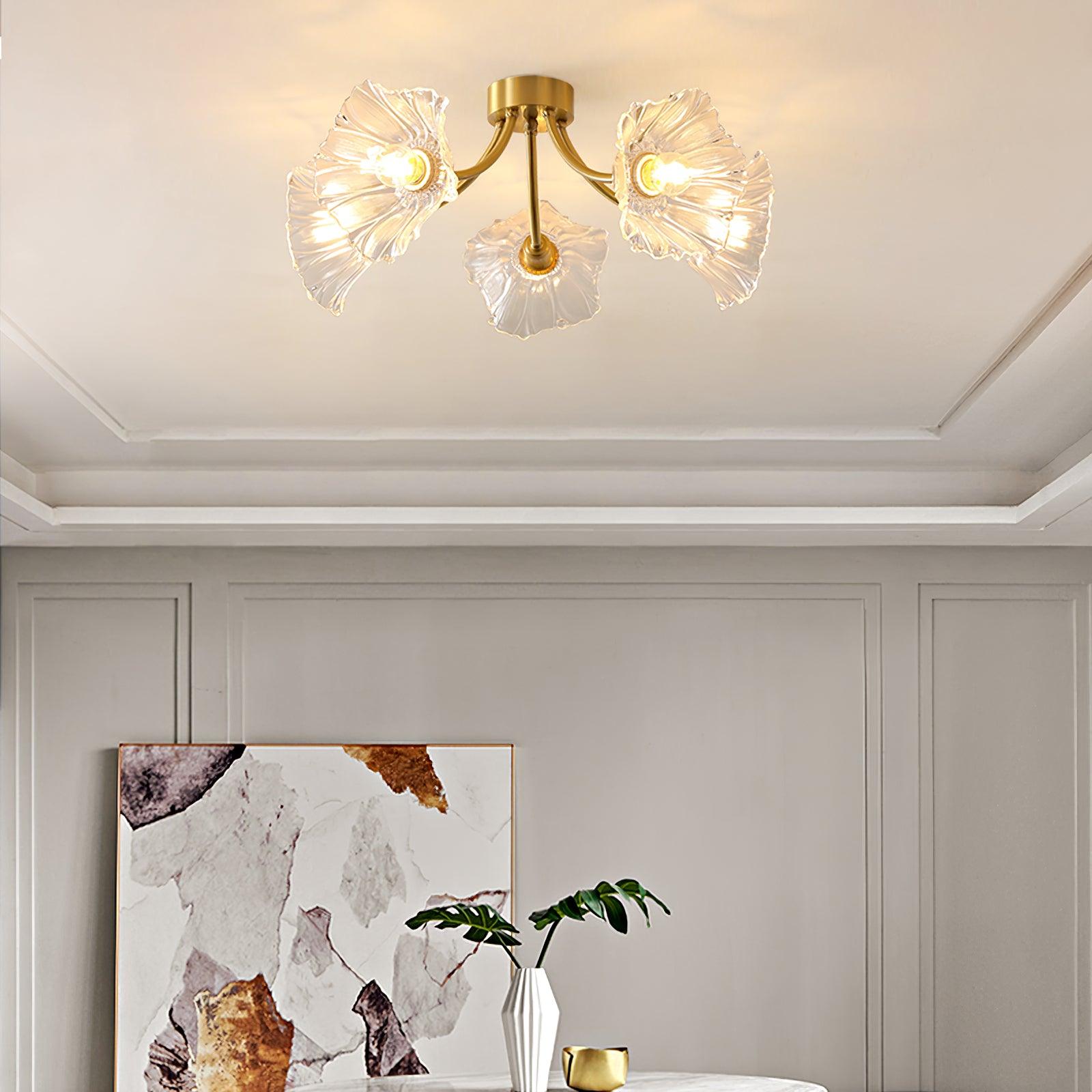 Lenzyn Flower Ceiling Light