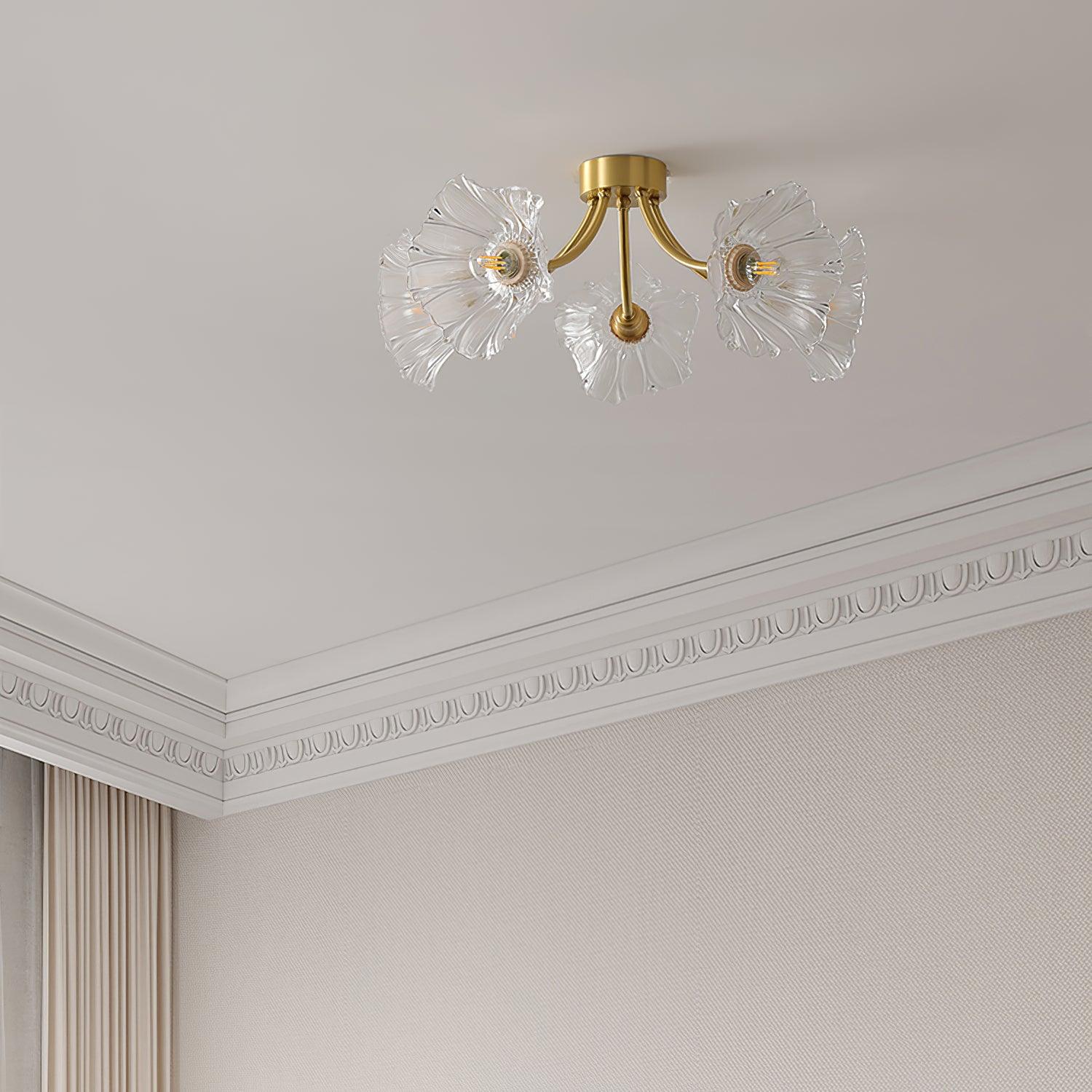 Lenzyn Flower Ceiling Light