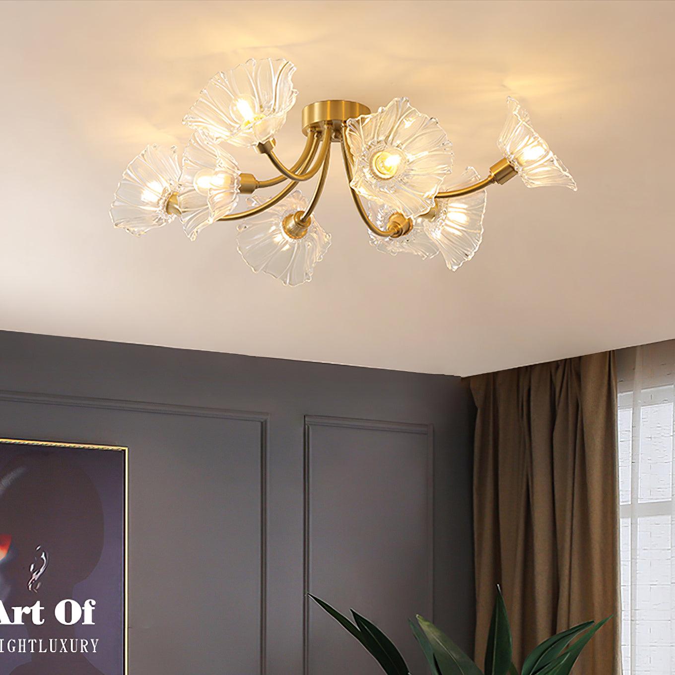 Lenzyn Flower Ceiling Light
