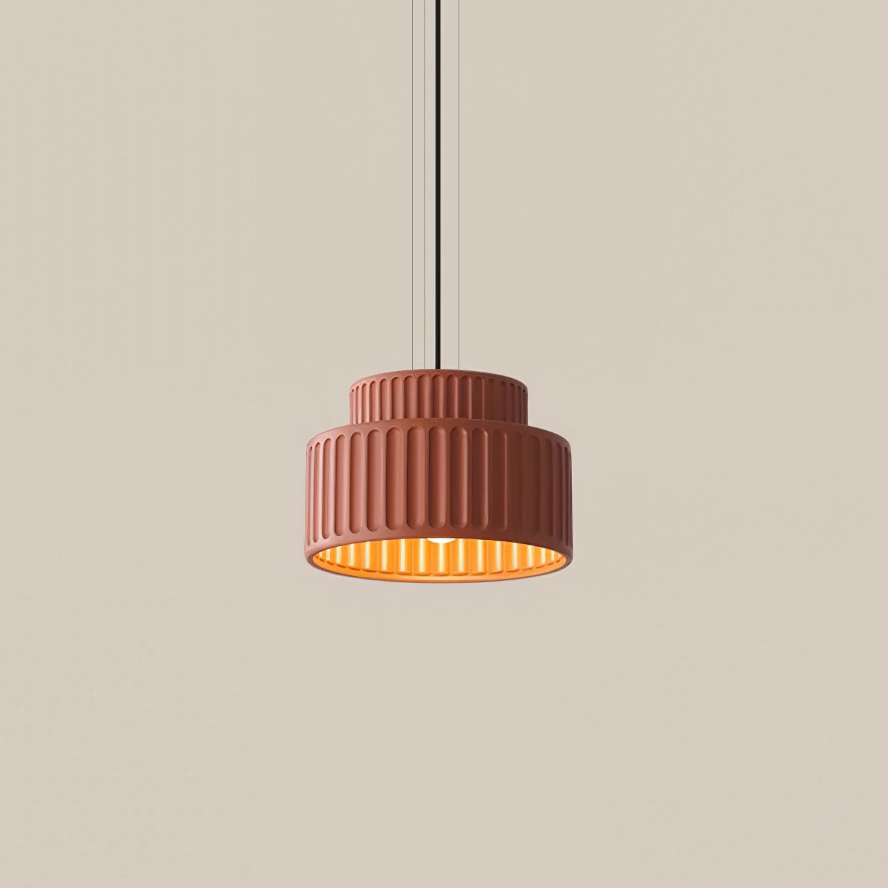 Ribcone Pendant Light