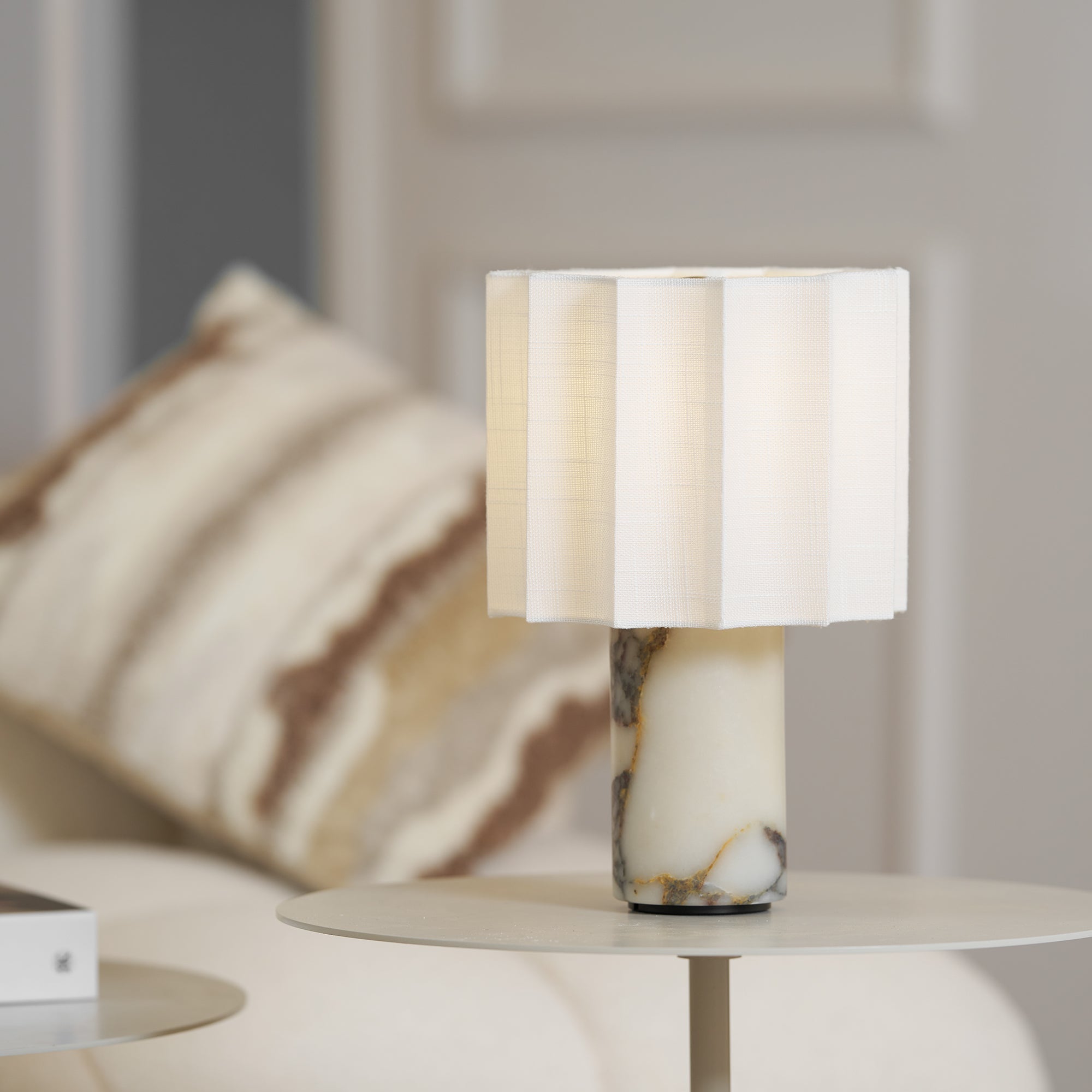 Orvinna Marble Table Lamp