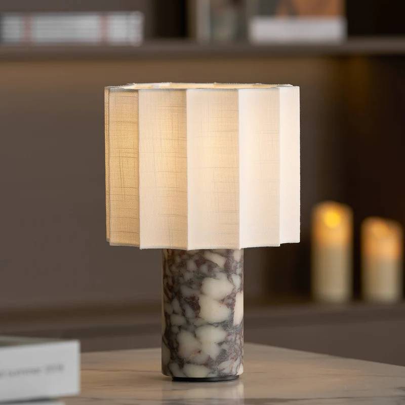 Orvinna Marble Table Lamp