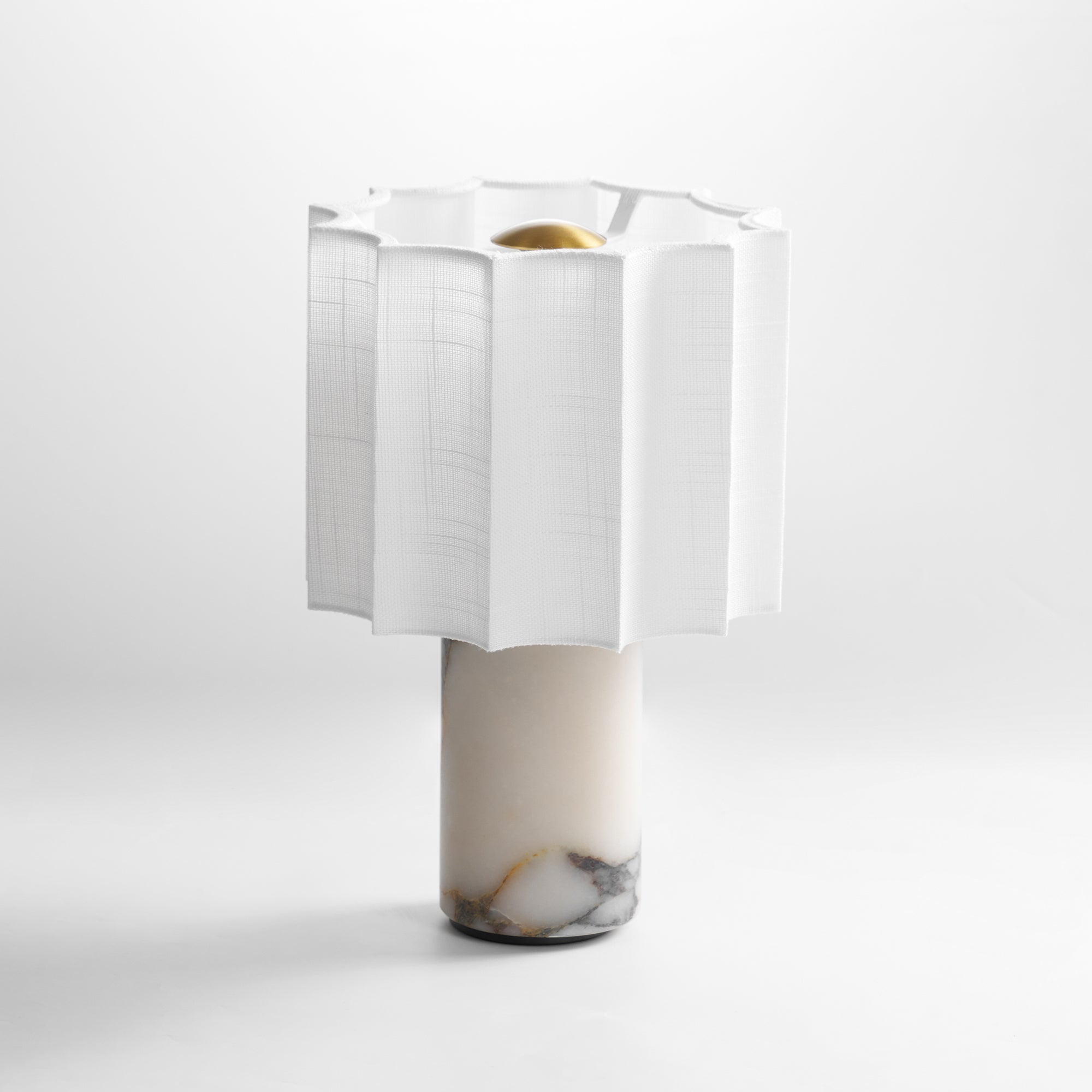 Orvinna Marble Table Lamp