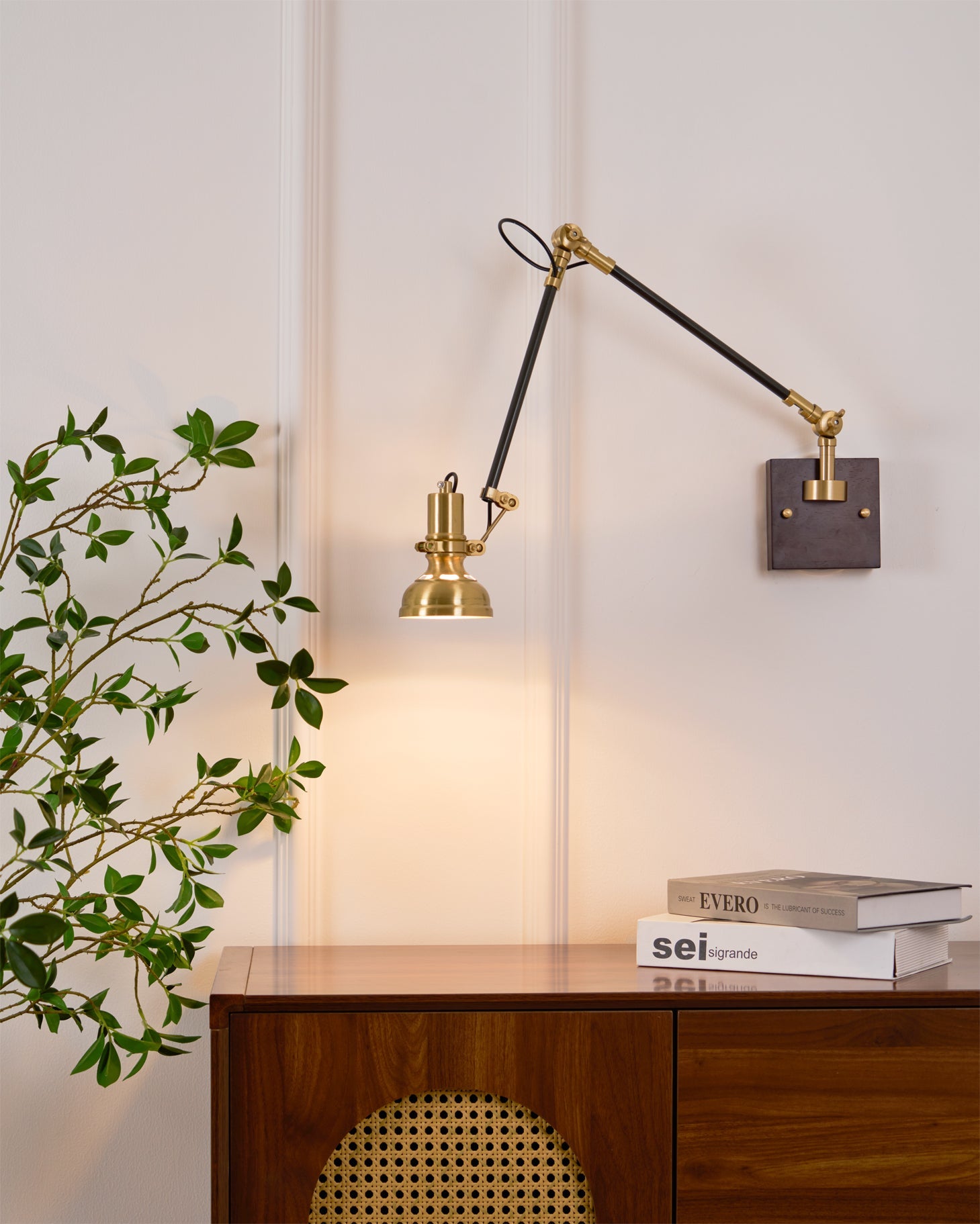 Miley Swing Arm Wall Light
