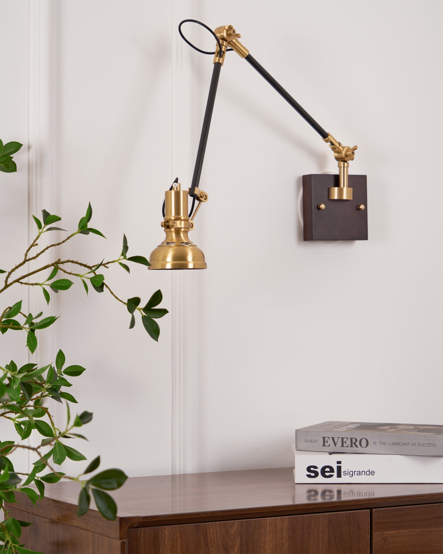 Miley Swing Arm Wall Light