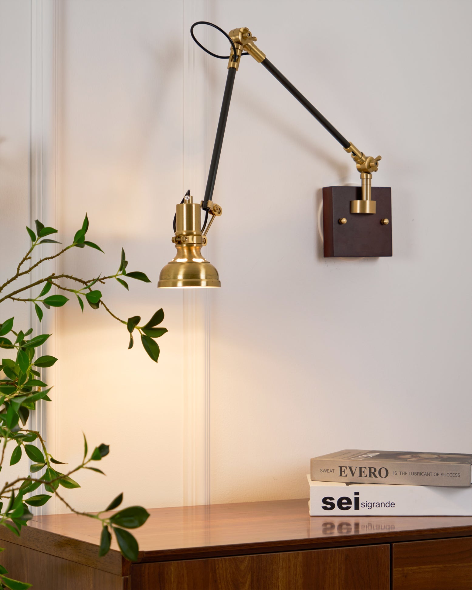 Miley Swing Arm Wall Light