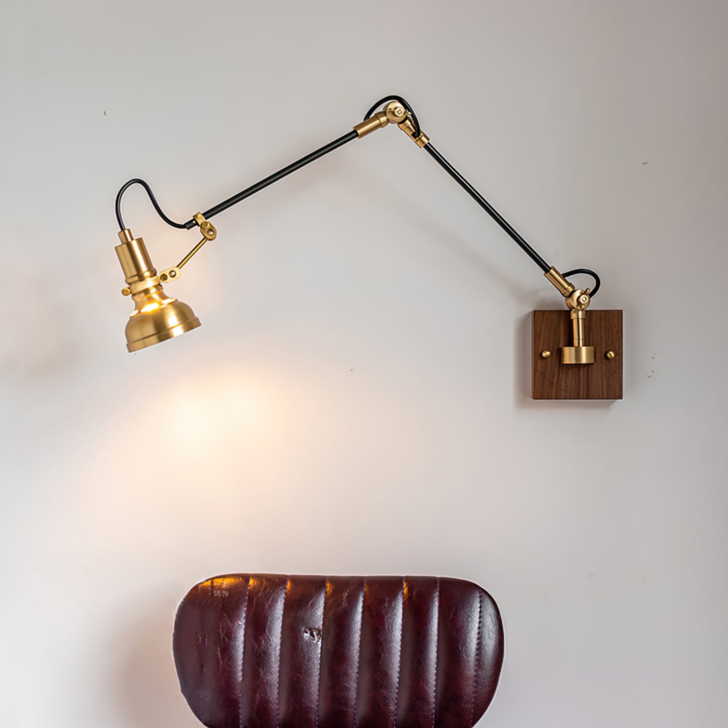Miley Swing Arm Wall Light